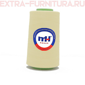 Нитки МН 40/2 п/э  5000 ярдов №127 св.бежевый