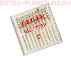 Иглы Organ универсальные для БШМ № 80, уп.10шт.