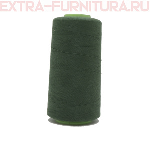 Нитки 40s/2, 3300 ярдов, № 410 темн.зеленый