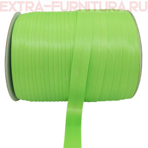Косая бейка 16мм 132м цв.059 светло-зеленый  ЕВРО