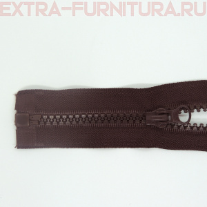 Молния Трактор Т5 1 замок 45см, цв.304 коричневый темный, LOGO