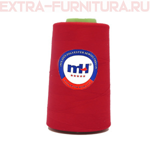 Нитки МН 40/2 п/э  5000 ярдов №565 красный