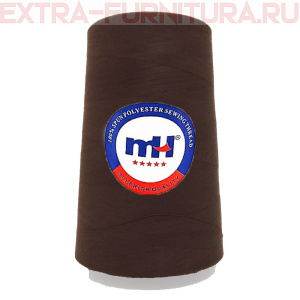 Нитки МН 40/2 п/э 520 гр.(~20000 ярдов), цв.492 темно-коричневый
