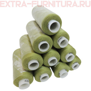 Нитки IDEAL бытовые 40/2 366м, цв.428 св.зеленый (уп.10шт)