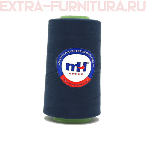 Нитки МН 40/2 п/э  5000 ярдов №300 темно-синий
