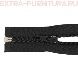 Молния Спираль разъёмная Т5, дл.40см цв. черный, класс А