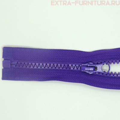 Молния Трактор Т5 1 замок 90см, цв.170 фиолетовый, LOGO