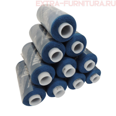 Нитки IDEAL бытовые 40/2 366м, цв.270 синий (уп.10шт)