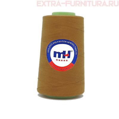 Нитки МН 40/2 п/э  5000 ярдов №442 коричневый *