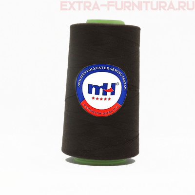 Нитки МН 40/2 п/э  5000 ярдов №496 т. коричневый