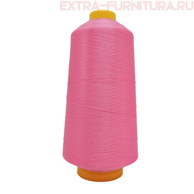 Нить текстурированная 15000м, цв.158 ярко-розовый некрученая Д