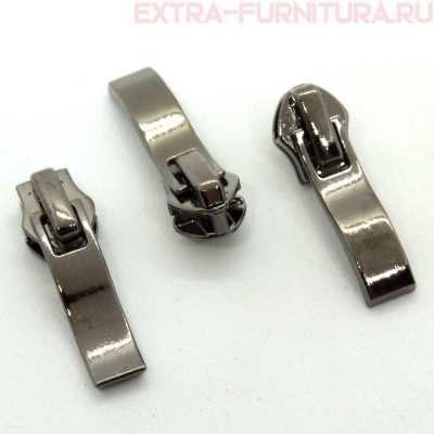 Бегунок декоративный автомат СП7 черный никель V74A (уп. 50 шт.)