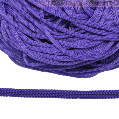 Шнур  ПП 5мм, цв.215 темно-сиреневый, уп.100м, пл.4,6 гр/м, арт.В501
