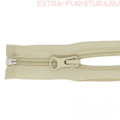 Молния Спираль разъемная дл. 85см, Т5, цв.307 бежевый светлый  LOGO